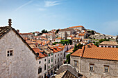 Blick auf die Altstadt, Dubrovnik, Dalmatien, Kroatien
