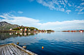 Reine village, Moskenesoya, Lofoten Islands, North Norway, Norway