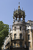 La Rotonda building by Antoni Gaudi, Barcelona, Catalonia, Spain, Europe