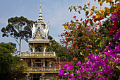 Buddhistischer Tempel im Distrikt Sattahip, bei Pattaya, Provinz Chonburi, Thailand, Asien