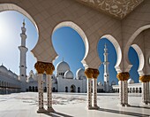 Sheikh Zayed Mosque, Abu Dhabi, UAE (United Arab Emirates)