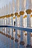 Sheikh Zayed Mosque, Abu Dhabi, UAE (United Arab Emirates)