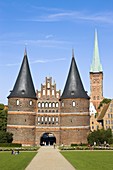 Holstentor (Holsten Gate), Lubeck, Germany