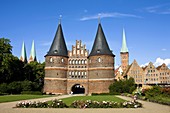 Holstentor (Holsten Gate), Lubeck, Germany