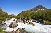 Waterfall, More og Romsdal county, Norway