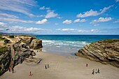 As Catedrais beach, Lugo province, Galicia, Spain
