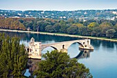 Pont d'Avignon, Avignon. Vaucluse, Provence-Alpes-Côte d'Azur, France