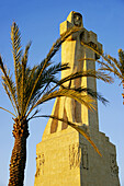 Monument to Christopher Columbus, staue by Gertrude Vanderbild Whitney, Huelva, Andalusia, Spain
