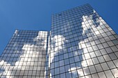 Buildings in La Defense business district, Paris, France