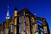 Festival of Lights: church of St Pierre, scenography by Xavier de Richemont, Chartres, Eure-et-Loir, Centre, France