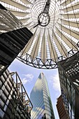 Sony Center designed by Helmut Jahn, Postdamer Platz, Berlin, Germany