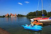 Trakai Island Castle and Lake Galve, Lithuania