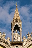 San Marco basilica facade, detail, Venice, Italy