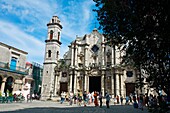 San Cristobal Cathedral. Havana Vieja District. Havana. Cuba.