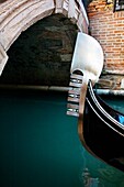 Gondola. Venice. Veneto. Italy.