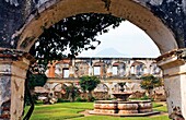 Ruins of Santa Clara convent. Antigua. Guatemala.