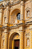 La Merced. Baroque church. Antigua, ancient capital. Guatemala.