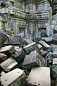 Ta Prohm temple. Angkor. Cambodia.