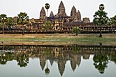 Angkor Wat. Built on the XIIth century by Suryavarman II. Siem Reap. Cambodia.