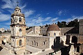 Israel, Jerusalem, St Cross Monastery, Greek Orthodox Patriarchate, bell tower