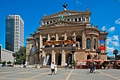 Frankfurt on the Main, old Opera House, Hesse, Germany