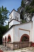 Serbia, Gornjak Monastery, 1376, Orthodox, christian, religious, exterior, outside, facade, colour