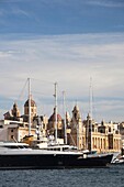 Malta, Valletta, Vittoriosa, Birgu, yachts, waterfront