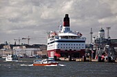 Finland, Helsinki, Helsinki Harbor, ferries