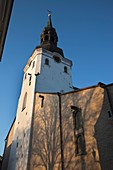 Estonia, Tallinn, Toompea area, Dome Church, sunset