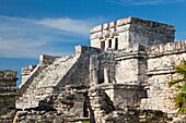 Yacimiento Arqueológico Maya de Tulum, Estado de Quintana Roo, Península de Yucatán, México, América