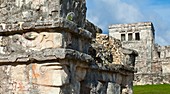 Yacimiento Arqueológico Maya de Tulum, Estado de Quintana Roo, Península de Yucatán, México, América