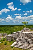 Yacimiento Arqueológico Maya de Ek Balam Estado de Yucatán, Península de Yucatán, México, América