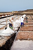 Salinas de Janubio Isla Lanzarote Provincia Las Palmas Islas Canarias España