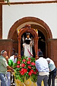 Festividad Santo Domingo de Guzman Pueblo Tetir Isla Fuerteventura Provincia Las Palmas Islas Canarias España