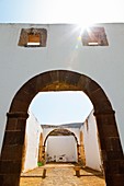 Convento franciscano Pueblo Betancuria Isla Fuerteventura Pronvincia Las Palmas Islas Canarias España