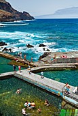 Piscinas de La Fajana Costa de Barlovento Pueblo Barlovento Isla La Palma Pronvincia Santa Cruz Islas Canarias España