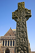 St. Martin's Cross (8th century), Iona Abbey, Inner Hebrides, Scotland, UK