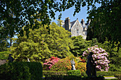 Torosay Castle gardens, Isle of Mull, Inner Hebrides, Scotland, UK