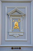 Portal des Bischofspalais, Speyer, Rheinland-Pfalz, Deutschland, Europa