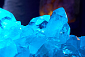 Mountain crystal, German Gemstone Museum, Idar-Oberstein, Hunsrueck, Rhineland-Palatinate, Germany