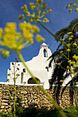 Church (18th century), Sant Rafel de Forca (aka Sant Rafel de sa Creu), Ibiza. Balearic Islands, Spain
