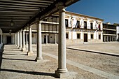 Main Square, Tembleque, Toledo Province, Castilla la Mancha, Spain