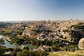Toledo, general view, Toledo province, Castilla la Mancha, Spain