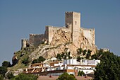 Castle, Almansa, Albacete province, Castilla la Mancha, Spain