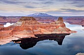 View of Padre Bay and Lake Powell from Alstrom Point, Glen Canyon National Recreation Area Utah