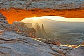 Sunrise at Mesa Arch, Canyonlands National Park Utah