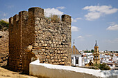 Medieval castle, Alcala de Guadaira, Sevilla province, Andalusia, Spain