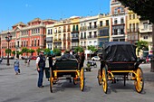 Plaza de San Francisco square, Seville, Andalusia, Spain