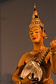 Thai cultural performance, Songkran Festival, Ladawan Palace, Bangkok, Thailand