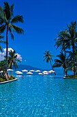 Infinity pool, Melati Beach Resort and Spa, Koh Samui island, Gulf of Thailand, Thailand